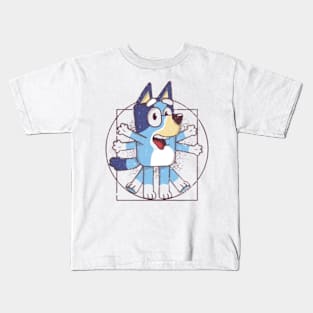 bluey funny Kids T-Shirt